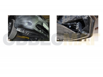 Защита передняя уголки 42 мм Rival для Nissan Qashqai 2014-2019
