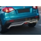 Защита заднего бампера 42 мм Rival для Suzuki Vitara 2015-2021