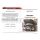 Упоры капота Автоупор 2 штуки для Chevrolet Aveo T300 2012-2015