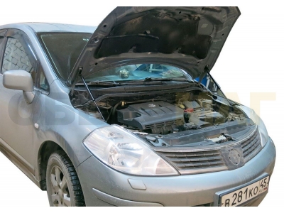 Упоры капота Автоупор 2 штуки для Nissan Tiida 2004-2014