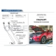 Упоры капота Автоупор 2 штуки для Mazda CX-5 2011-2017