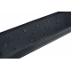 Пороги алюминиевые "Standart Black" 1600 черные Chery Tiggo 3 (2014-2020) Slitkoff