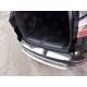 Накладка на задний бампер зеркальный лист РусСталь для Ford Kuga 2016-2021