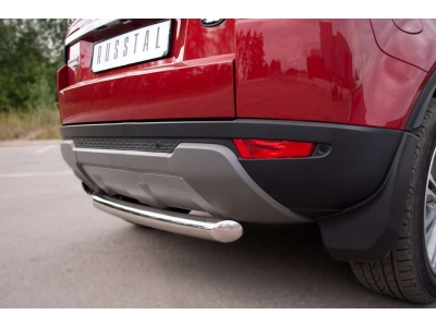 Защита заднего бампера 76 мм РусСталь для Land Rover Evoque 2011-2018 REPZ-000811