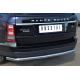 Защита заднего бампера 63 мм РусСталь для Land Rover Range Rover 2012-2021