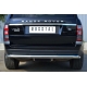 Защита заднего бампера 63 мм РусСталь для Land Rover Range Rover 2012-2021
