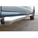 Пороги труба с накладками 76 мм вариант 1 РусСталь для Volkswagen Amarok 2013-2016