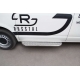 Пороги с площадкой алюминиевый лист 42 мм РусСталь для Volkswagen Transporter 2003-2009