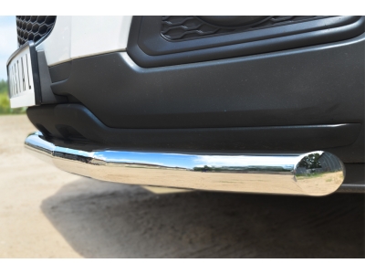 Защита переднего бампера 63 мм РусСталь для Chevrolet Captiva 2013-2016