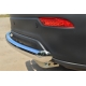 Защита заднего бампера 63 мм дуга РусСталь для Chevrolet Captiva 2013-2016