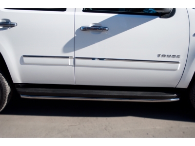 Пороги труба 42 мм РусСталь для Chevrolet Tahoe 2006-2014