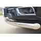 Защита передняя двойная 76-42 мм дуга РусСталь для Chevrolet TrailBlazer 2013-2016