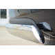 Защита заднего бампера овальная 75х42 мм дуга РусСталь для Chevrolet TrailBlazer 2013-2016