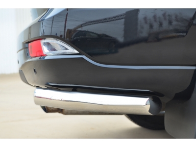 Защита задняя уголки 63 мм секции РусСталь для Chevrolet TrailBlazer 2013-2016