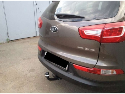 Фаркоп (ТСУ) KIA Sportage2 (5дв. С 2004г выпуска),Hyundai Tucson(с 2004г вып., кроме двиг.2,7) для
