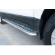 Пороги с площадкой алюминиевый лист 42 мм вариант 2 РусСталь для Ford EcoSport 2014-2021 FEL-0020592