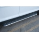 Пороги с площадкой алюминиевый лист 42 мм РусСталь для Ford EcoSport 2014-2021