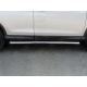 Пороги труба 63 мм вариант 1 РусСталь для Honda CR-V 2015-2021