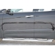Пороги труба с накладками 76 мм вариант 1 РусСталь для Hyundai Santa Fe 2012-2015
