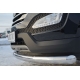 Защита переднего бампера 76 мм секции РусСталь для Hyundai Santa Fe 2012-2015