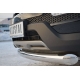 Защита переднего бампера 76 мм дуга РусСталь для Hyundai Santa Fe 2012-2015