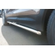Пороги труба 63 мм вариант 1 РусСталь для Hyundai Santa Fe Grand 2014-2021