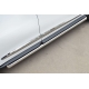 Пороги труба 63 мм вариант 1 гибрид РусСталь для Infiniti JX35/QX60 2012-2021