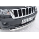 Защита переднего бампера 76 мм дуга РусСталь для Jeep Grand Cherokee 2010-2013