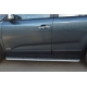 Пороги с площадкой алюминиевый лист 42 мм РусСталь для Kia Sorento 2012-2020
