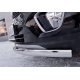 Защита передняя овальная 75х42 мм РусСталь для Kia Sorento Prime 2015-2017
