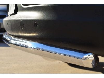 Защита заднего бампера 63 мм РусСталь для Kia Sportage 2014-2015