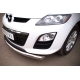 Защита переднего бампера 76 мм РусСталь для Mazda CX-7 2010-2013