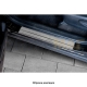 Накладки на пороги Russtal шлифованные для Renault Sandero 2015-2021