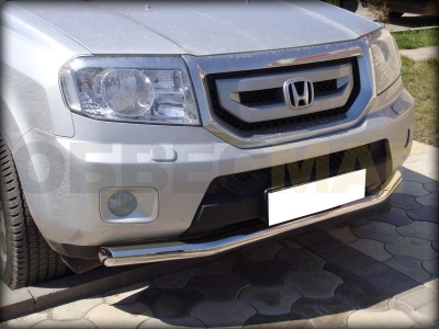 Защита переднего бампера 76 мм для Honda Pilot 2008-2011