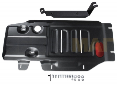 Защита КПП и РК Автоброня, сталь 2 мм для BMW X3 № 111.00507.1