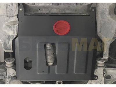 Защита картера и КПП Автоброня, сталь 2 мм для Chevrolet Cobalt/Ravon R4 2011-2021