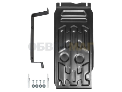 Защита картера и КПП Автоброня, сталь 2 мм для BMW X5/X6 2008-2019