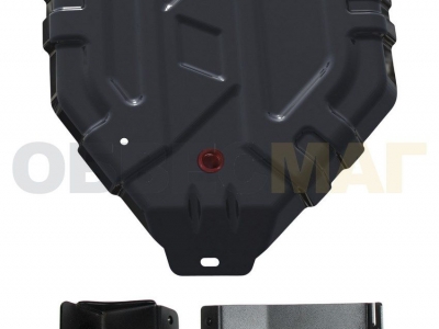 Защита топливного бака Автоброня, сталь 2 мм для Hyundai Tucson/Kia Sportage № 111.02381.1