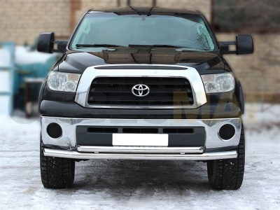 Защита передняя двойная 76-60 мм для Toyota Tundra 2006-2013