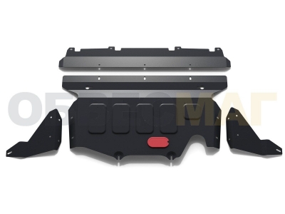 Защита картера Автоброня, сталь 2 мм для Subaru Forester № 111.05439.1