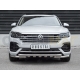 Защита передняя двойная с уголками и клыками 63-63 мм для Volkswagen Touareg 2018-2021