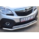 Защита переднего бампера 63 мм РусСталь для Opel Mokka 2012-2021