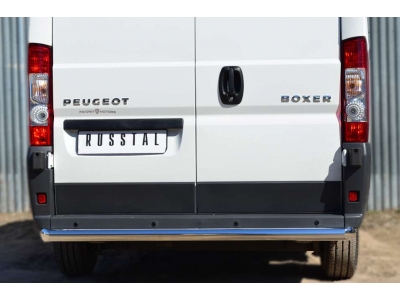 Защита заднего бампера 76 мм для Peugeot Boxer № PBZ-001658