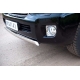 Защита переднего бампера 75х42 овал РусСталь для Toyota Land Cruiser 200 2012-2015