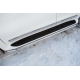 Защита штатных порогов 42 мм РусСталь для Toyota Land Cruiser 200 2015-2021