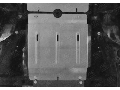 Защита КПП Руссталь, алюминий 4 мм для Toyota Fortuner № ZKTFRT17-003