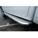 Пороги с площадкой алюминиевый лист 63 мм вариант 2 РусСталь для Toyota Hilux 2015-2021