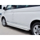 Пороги с площадкой алюминиевый лист 42 мм правый вариант 2 РусСталь для Volkswagen Caravelle/Multivan/Transporter 2015-2021