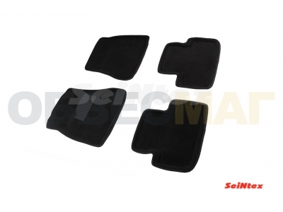 Коврики текстильные 3D Seintex чёрные для Lexus IS250 2008-2013