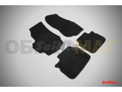 Коврики салона Lux текстильные Seintex чёрные для Suzuki Liana № SEINTEX.82377